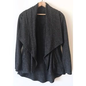 Sweet Rain Asymmetrical Hi Low Zip Up Jacket